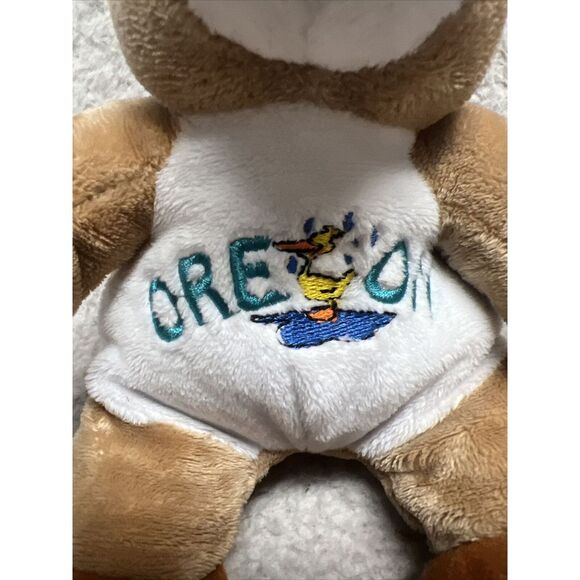 Souvies Deer Oregon Plush Brown 8" Soft Toy Stuffed Animal 2004 Still Has Tag - Picture 2 of 5